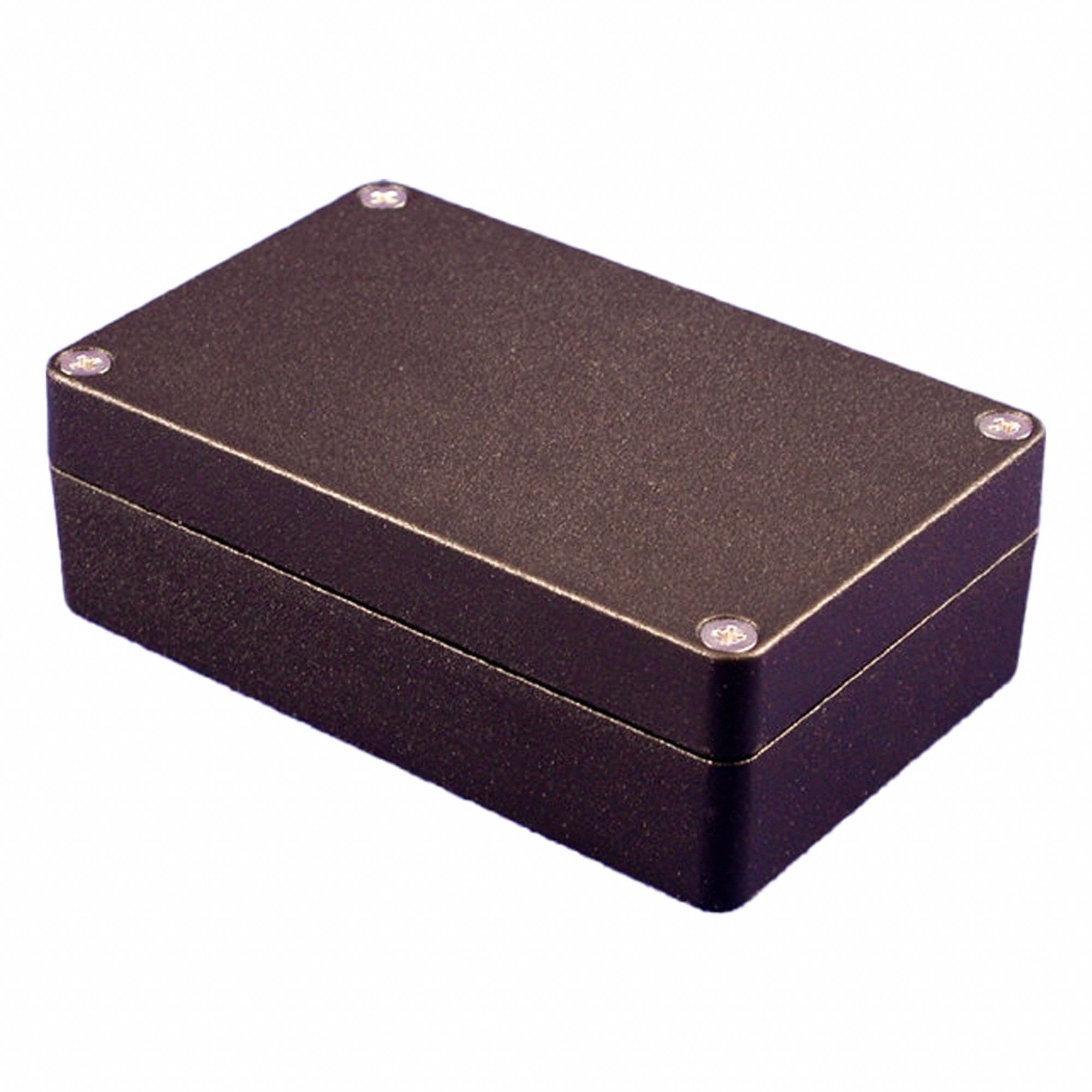 Enclosure: Die-Cast Aluminum, 4 in x 3 in x 2 in, NEMA 1/12/13/4/4X, Solid Cover, Screw On