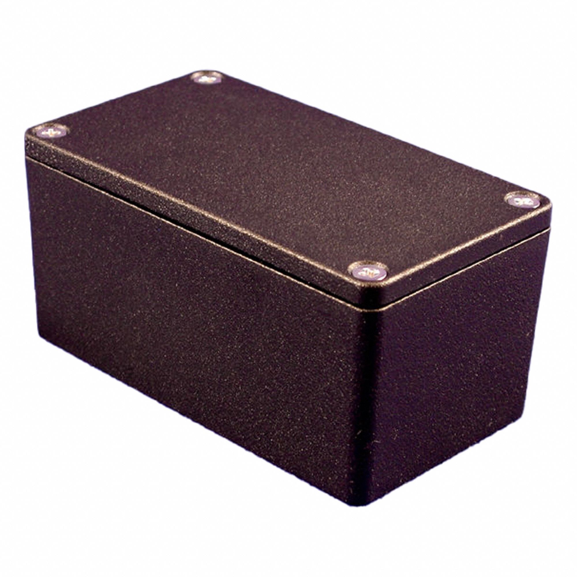 Enclosure: Die-Cast Aluminum, 4 in x 2 in x 2 in, NEMA 1/12/13/4/4X, Solid Cover, Screw On