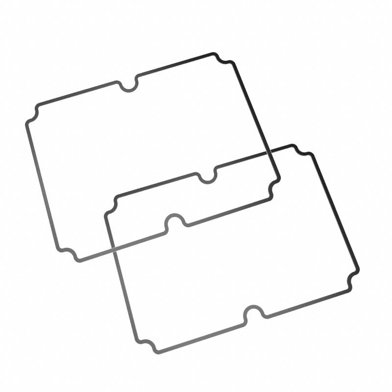 Electrical Enclosures: Repl Gasket, Temp Rating of -40°C to 150°C, Silicone