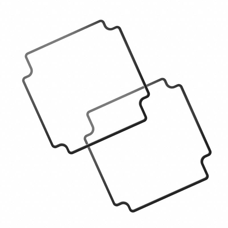 Electrical Enclosures: Repl Gasket, Temp Rating of -40°C to 150°C, Silicone