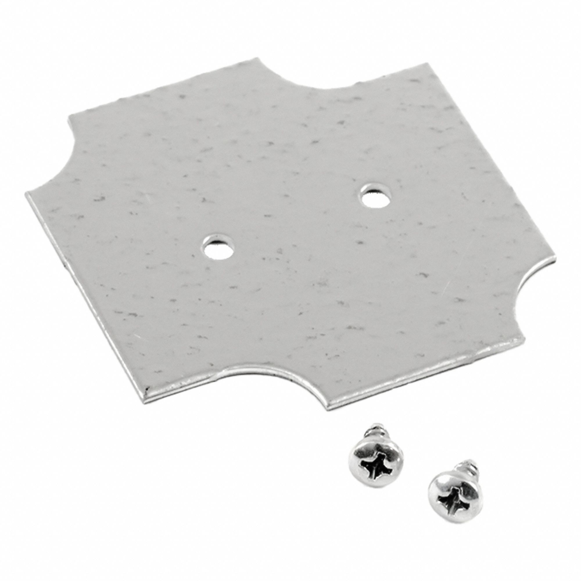 Inner Panel: Back Panel Panel, 2.18 in Overall Ht, 2.2 in Overall Wd, Steel, Galvanized