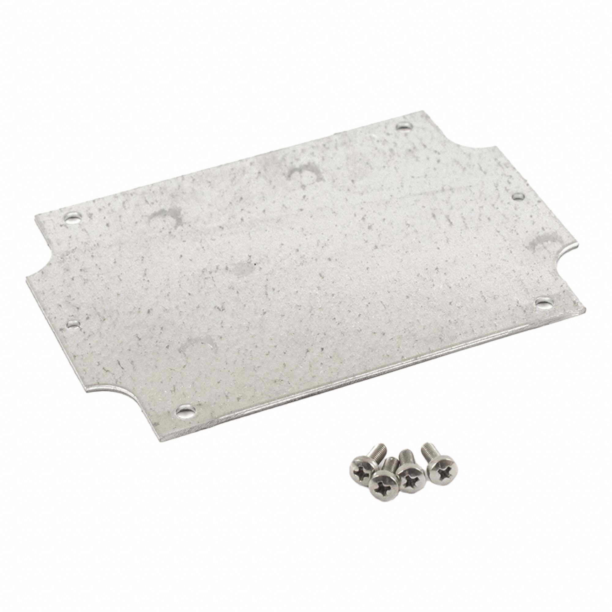 Inner Panel: Back Panel Panel, 4.27 in Overall Ht, 3.05 in Overall Wd, Steel, Galvanized