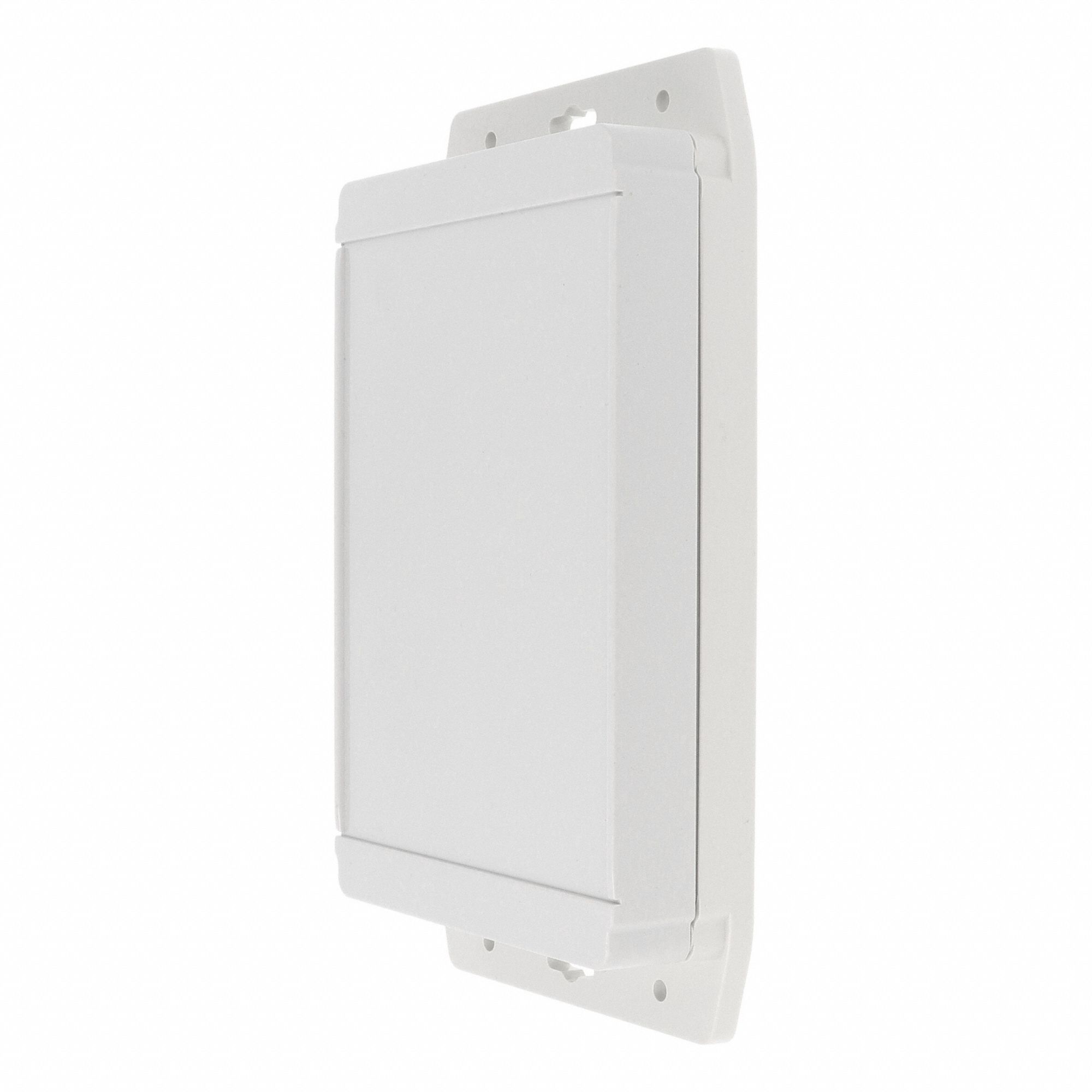 Enclosure: ABS, 7 in x 4 in x 1 in, NEMA 12/13/4/4X/6/6P, Screw On, Solid Cover