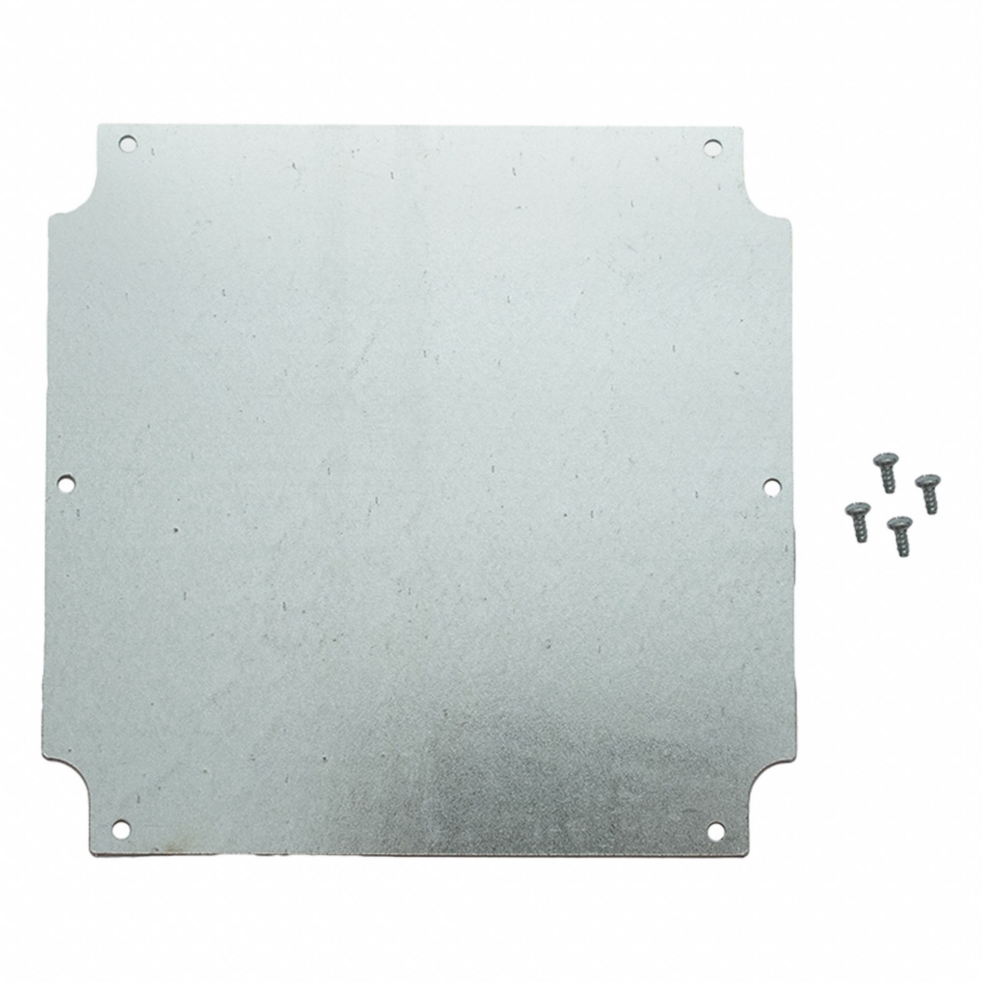 Inner Panel: Back Panel Panel, 5.87 in Overall Ht, 5.83 in Overall Wd, Steel, Galvanized