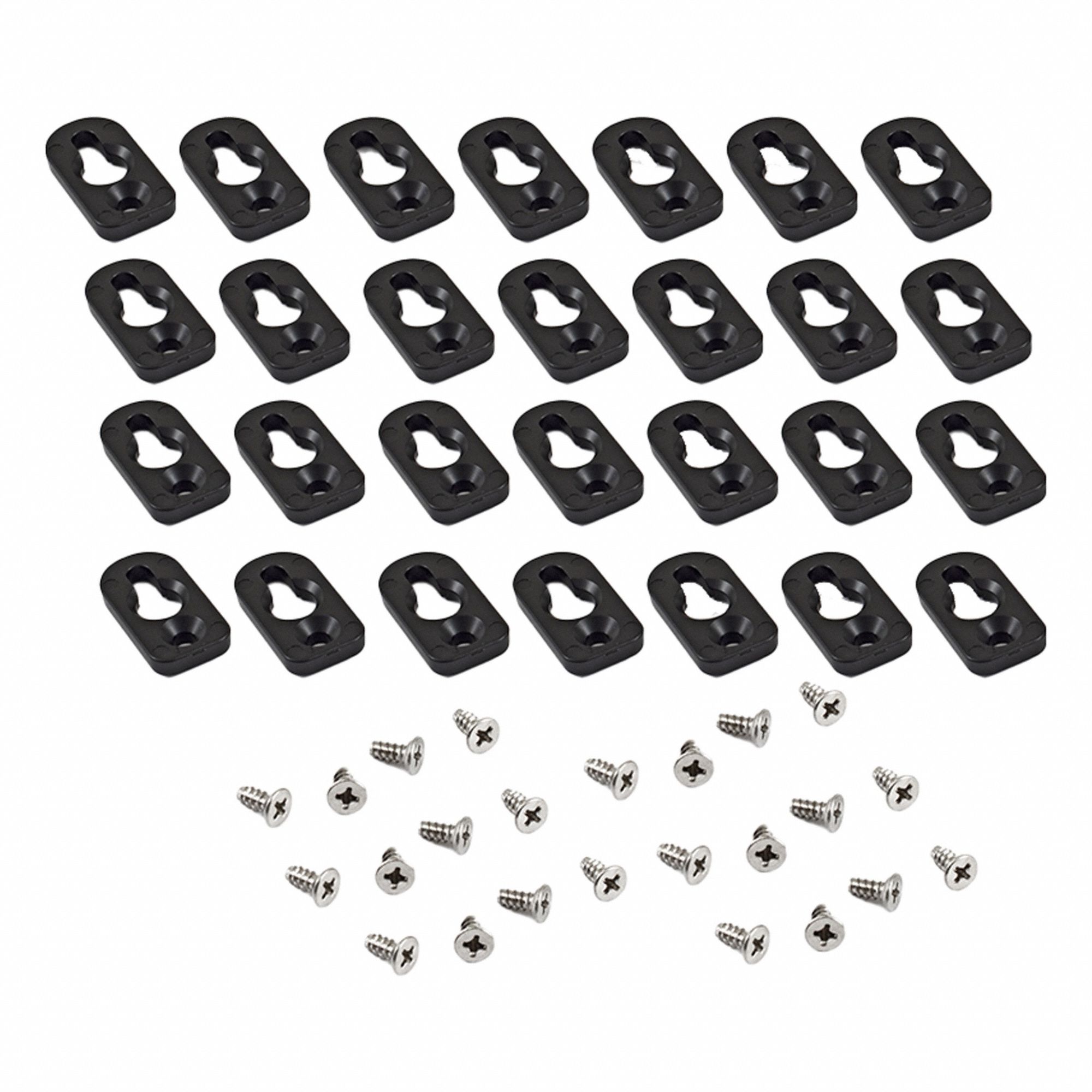 Replacement Wall Mounting: For Mounting Printed Circuit Boards, ABS Plastic