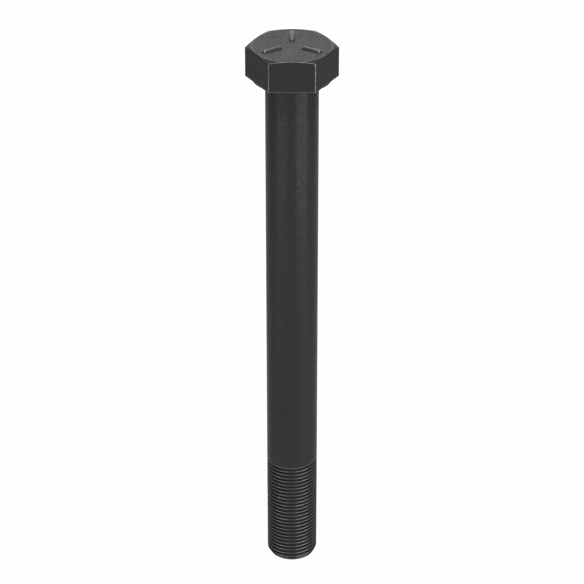 Hex Head Cap Screw: Steel, Grade 5, Black Oxide, 3/4"-16, Fine, 10 in lg, Globally Sourced, Inch