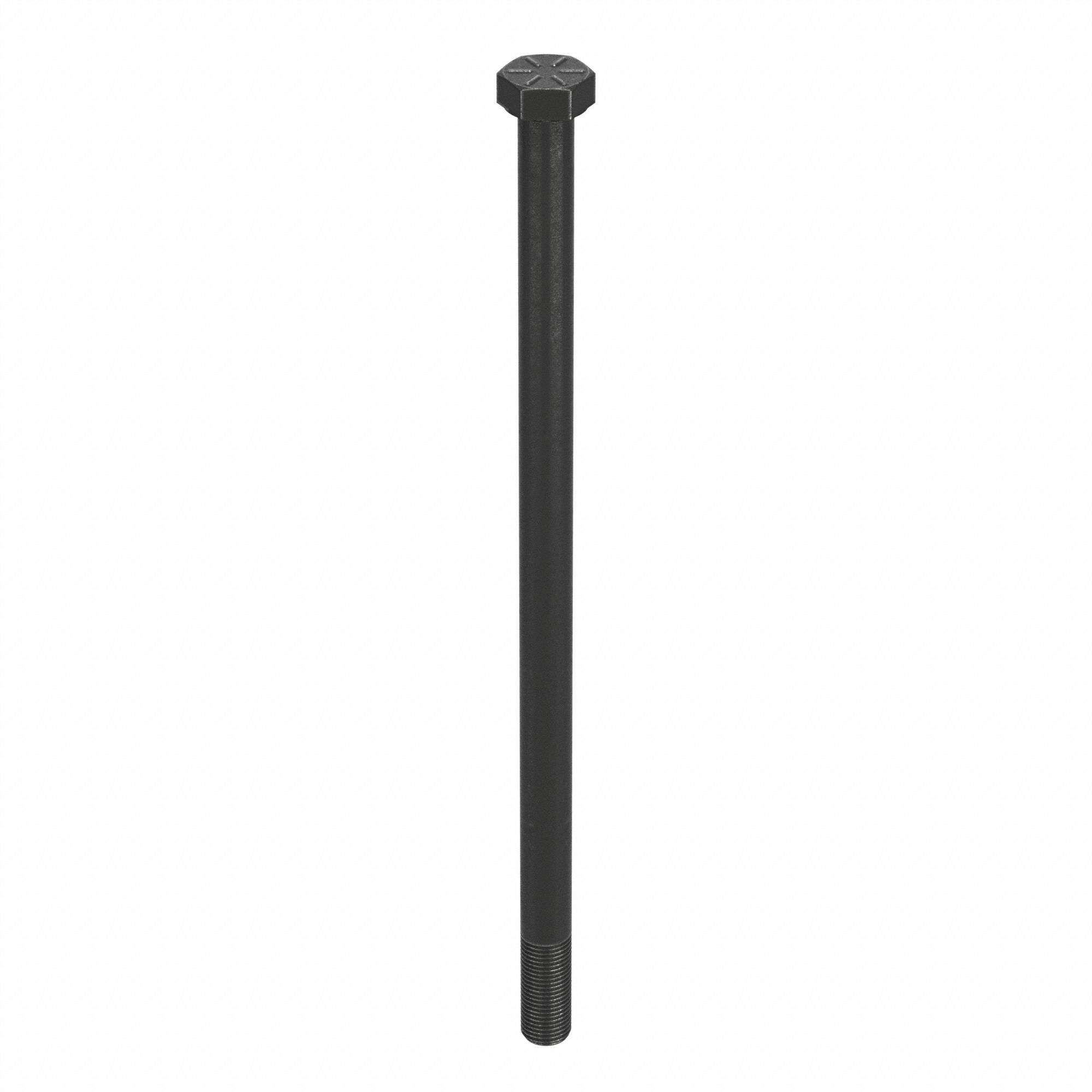 Hex Head Cap Screw: Steel, Grade 8, Black Oxide, 1/2"-20, Fine, 10 in lg, Globally Sourced, 2A, 5 PK
