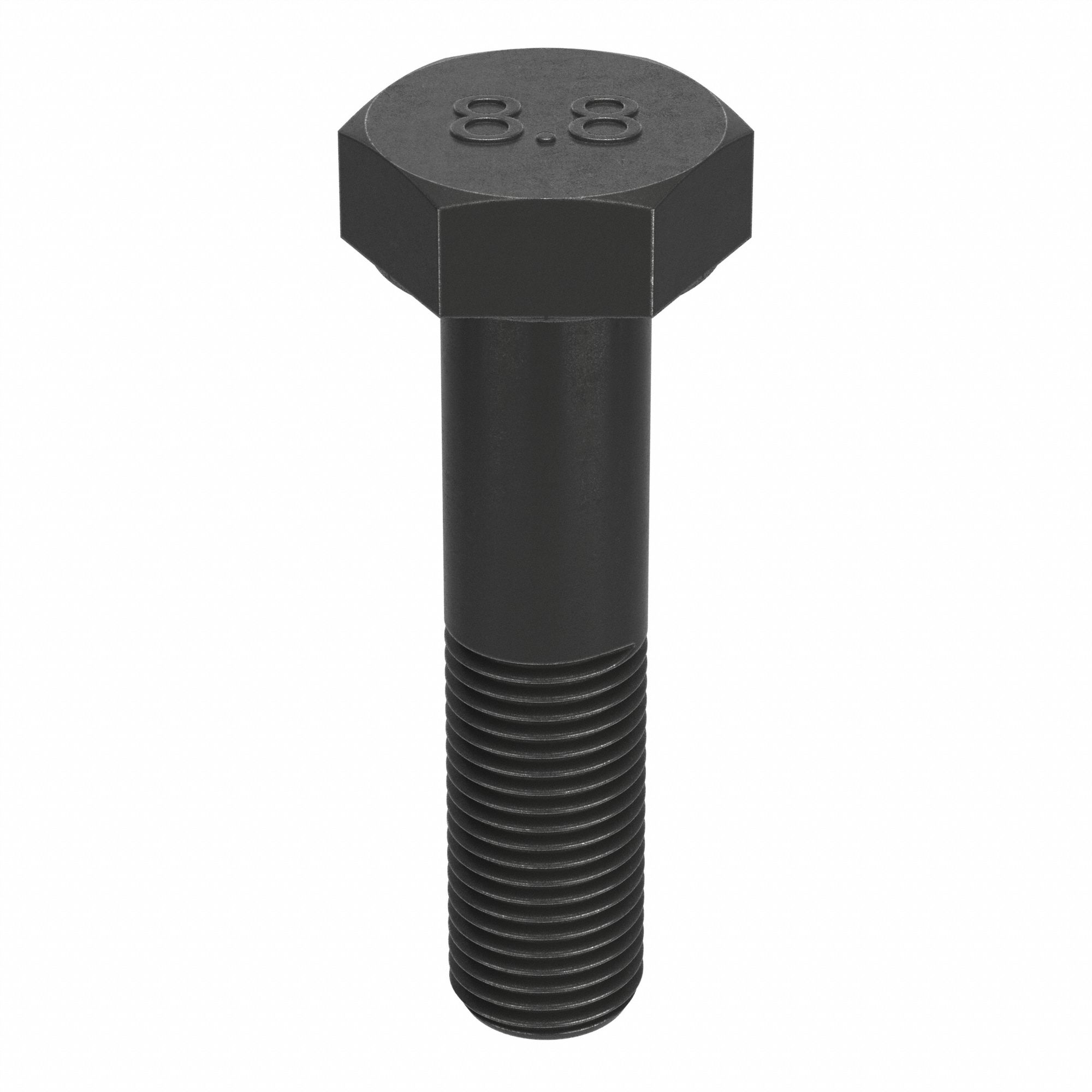 HEX HEAD CAP SCREW, STEEL, CLASS 8.8, BLACK OXIDE, M42-4.50, COARSE, 220MM L