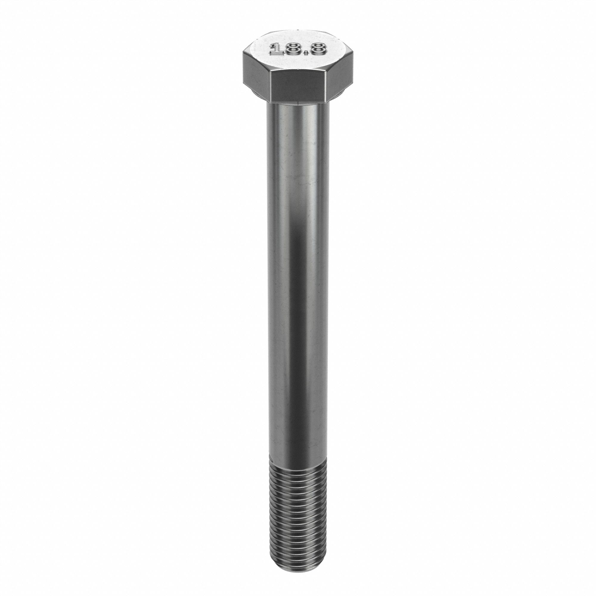 Hex Head Cap Screw: Stainless Steel, A2, Plain, 3/4"-10, Coarse, 10 in lg, Globally Sourced, Inch