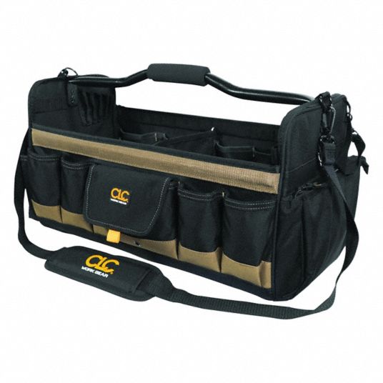 CLC, Polyester, Black, Tool Tote - 1LWK4|1579 - Grainger