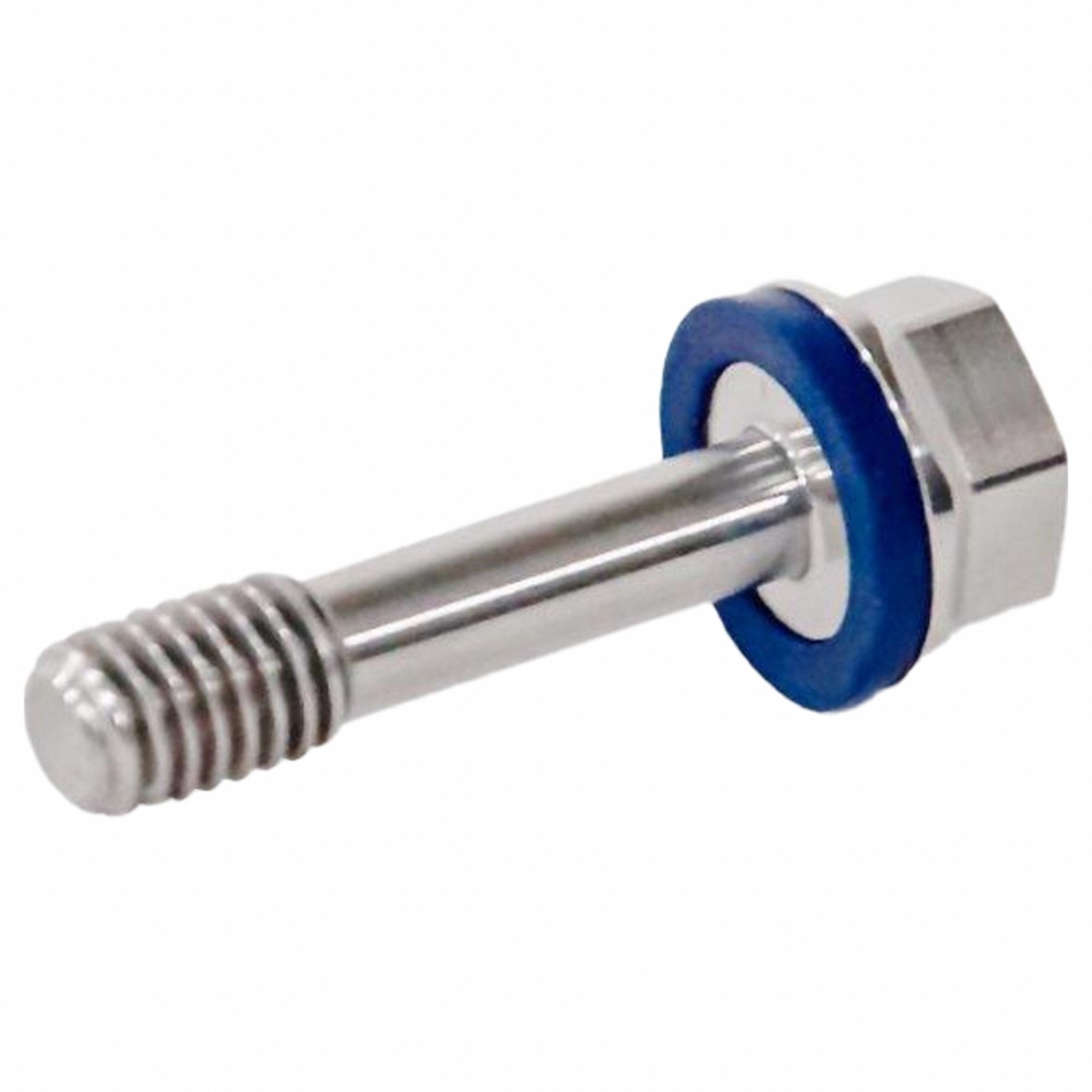 Hygienic Hex Head Screws: Stainless Steel, Partially Threaded, M10, 12 mm Min Thread Lg, Grade 316L