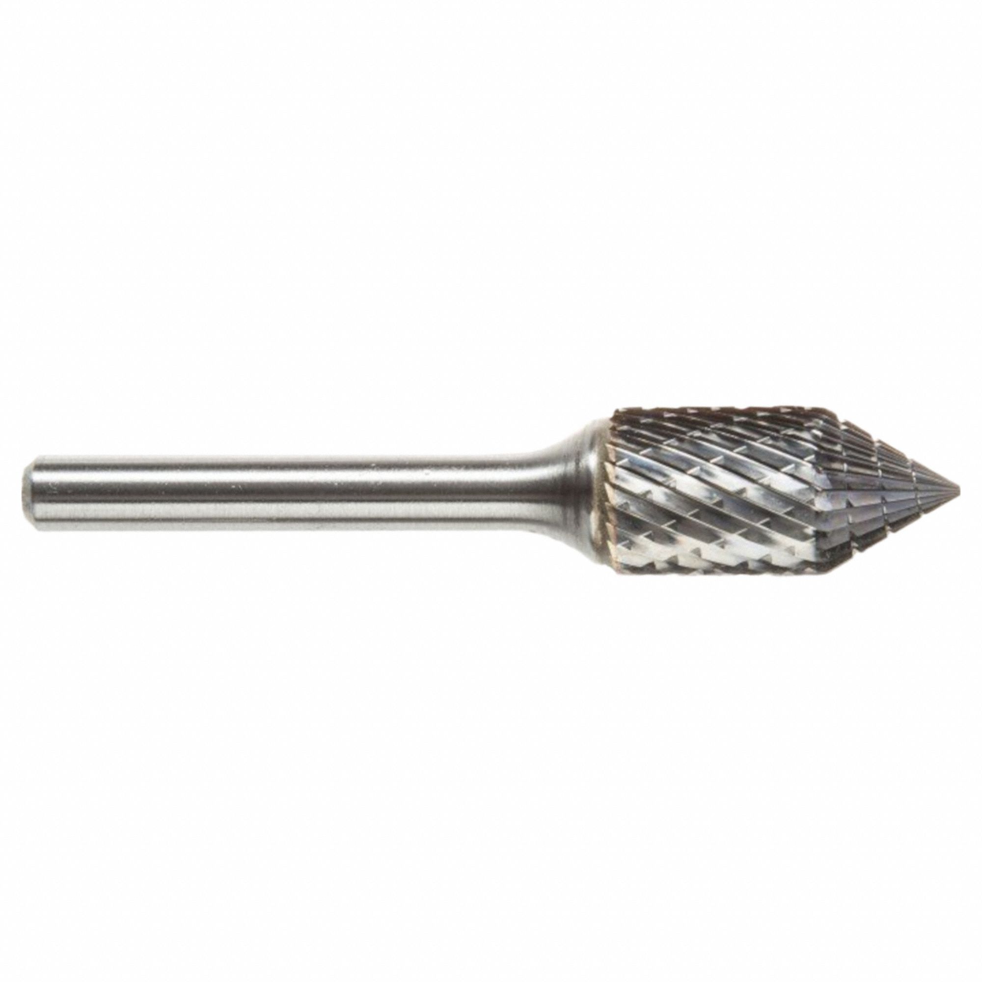 Carbide Bur: Cone/Cylinder, SJA-5CO, 1/2" x 1" Head, 1/4" Shank