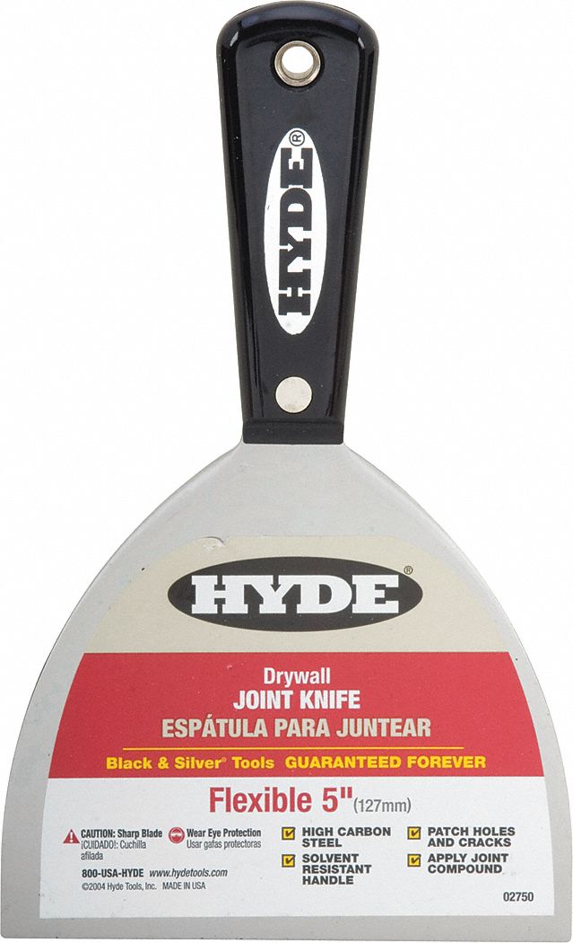 Joint Knife Flexible 5 W Black/Silver