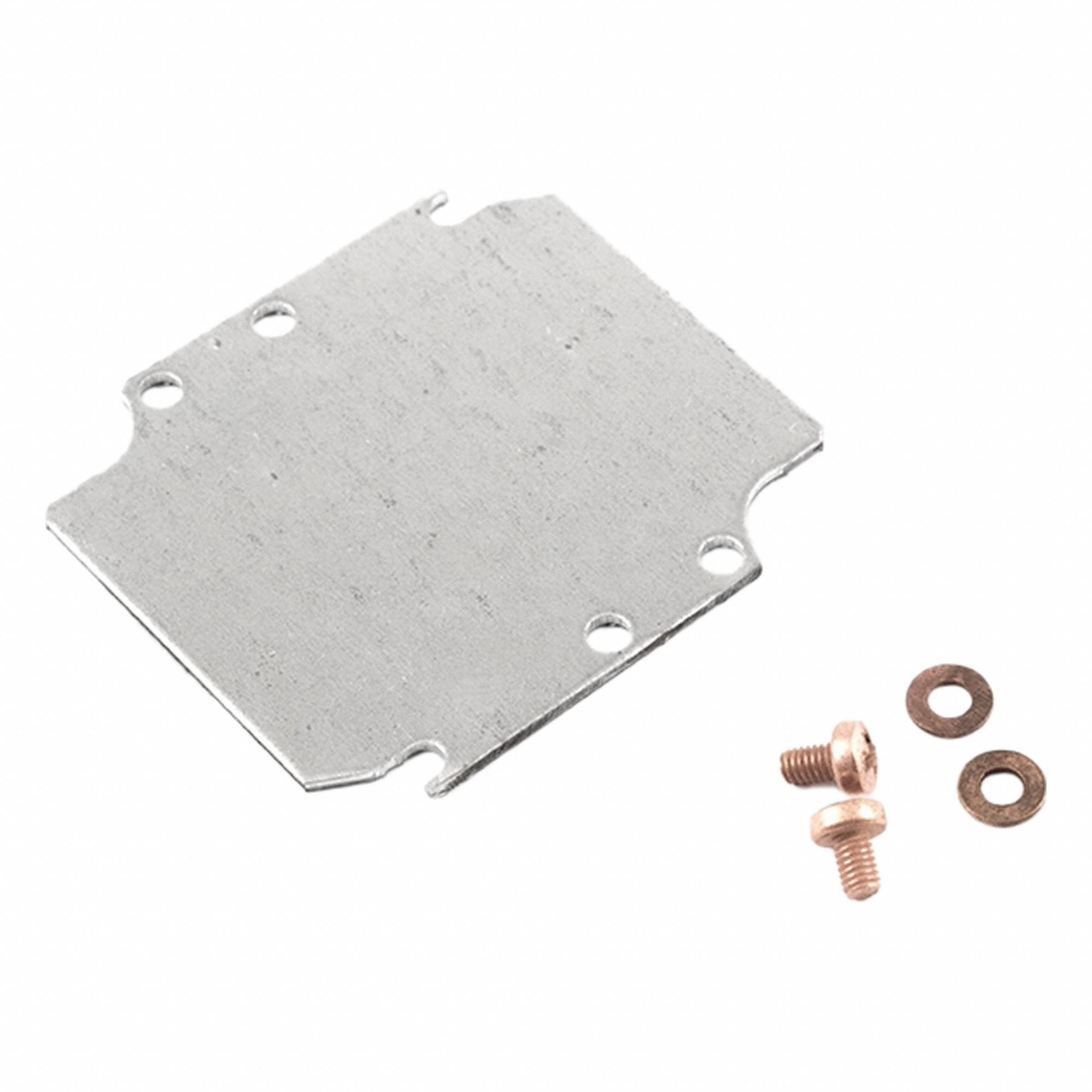 Inner Panel: Back Panel Panel, 2.7 in Overall Ht, 2.5 in Overall Wd, Steel, Galvanized