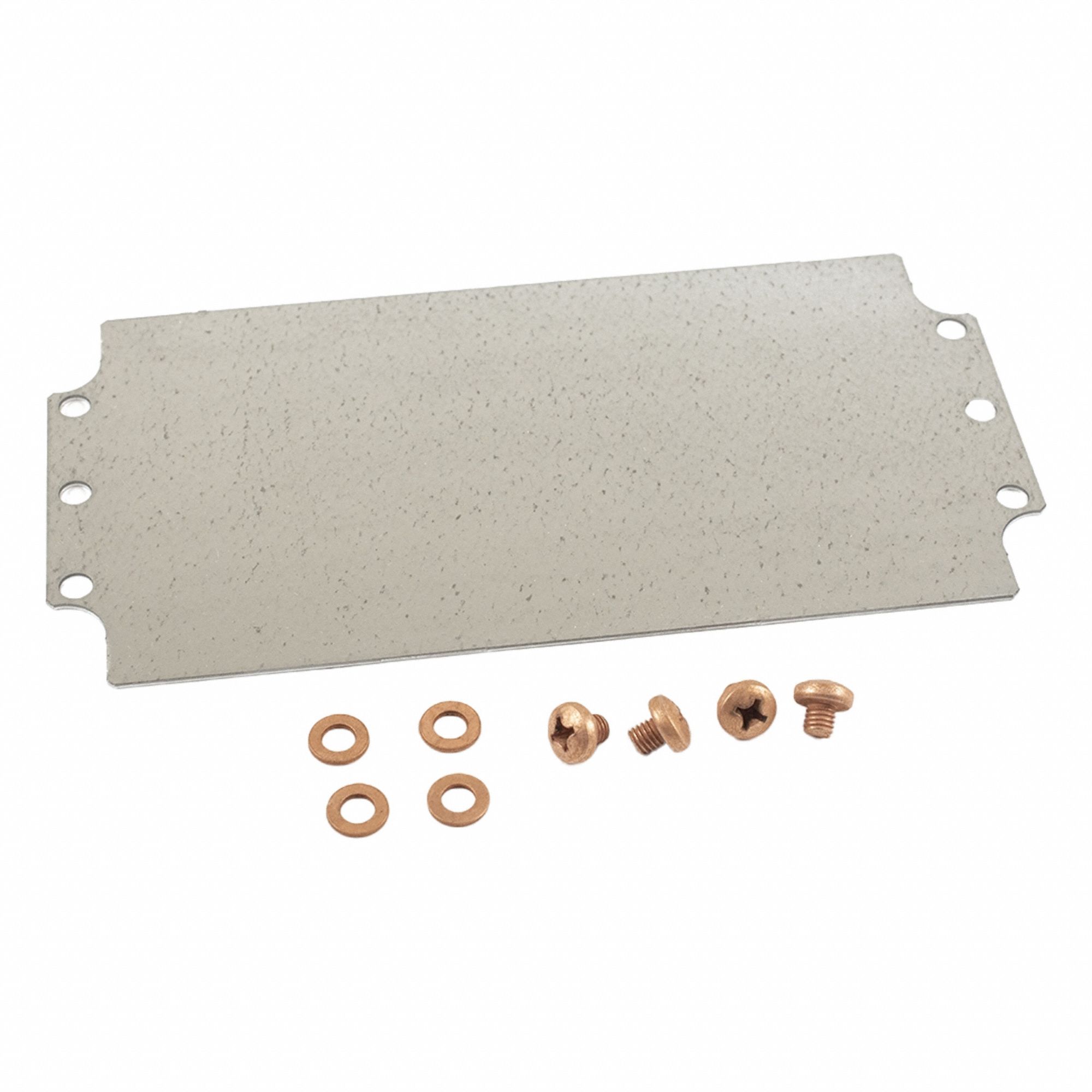 Inner Panel: Back Panel Panel, 8.14 in Overall Ht, 4.17 in Overall Wd, Steel, Galvanized