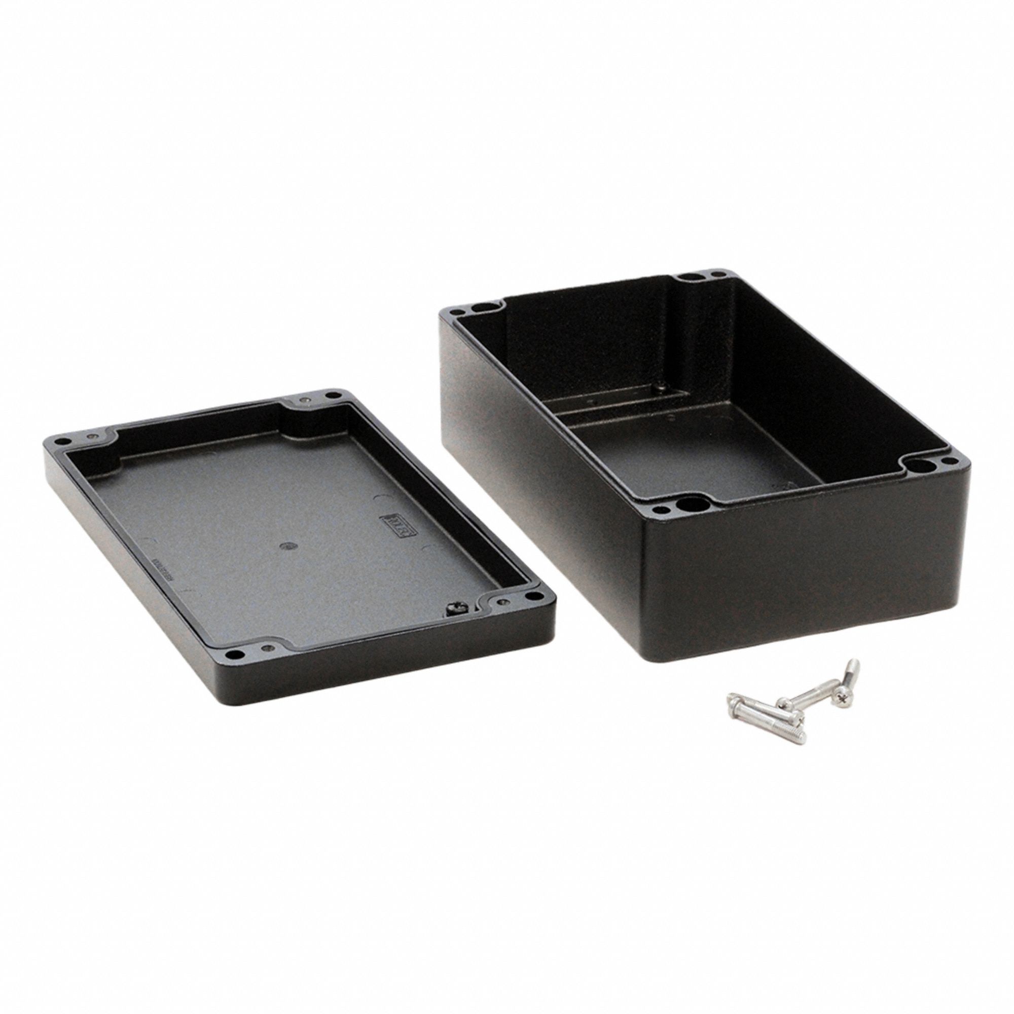 Enclosure: Die-Cast Aluminum, 10 in x 6 in x 4 in, NEMA 12/13/4/4X/6/6P, Screw On