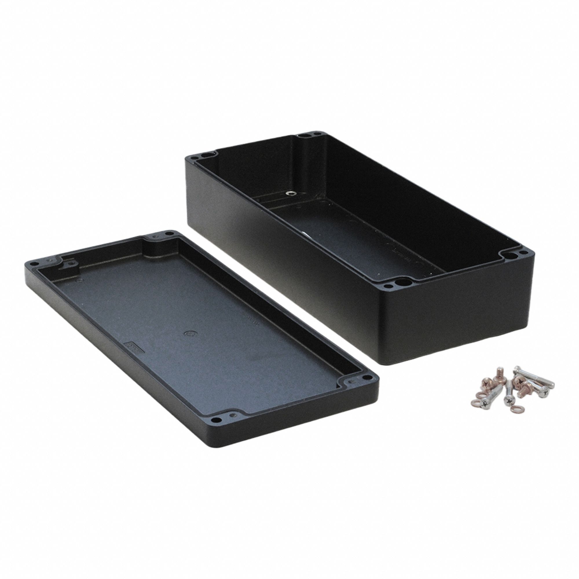 Enclosure: Die-Cast Aluminum, 14 in x 6 in x 4 in, NEMA 12/13/4/4X/6/6P, Screw On