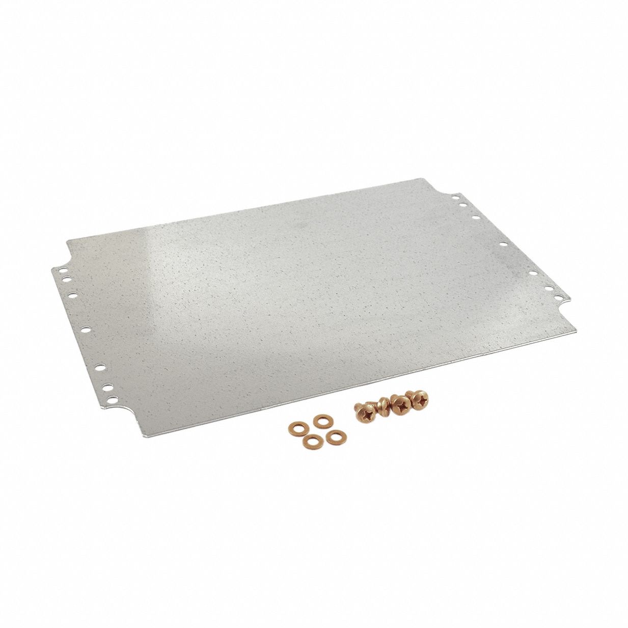 Inner Panel: Back Panel Panel, 12.47 in Overall Ht, 8.57 in Overall Wd, Steel, Galvanized