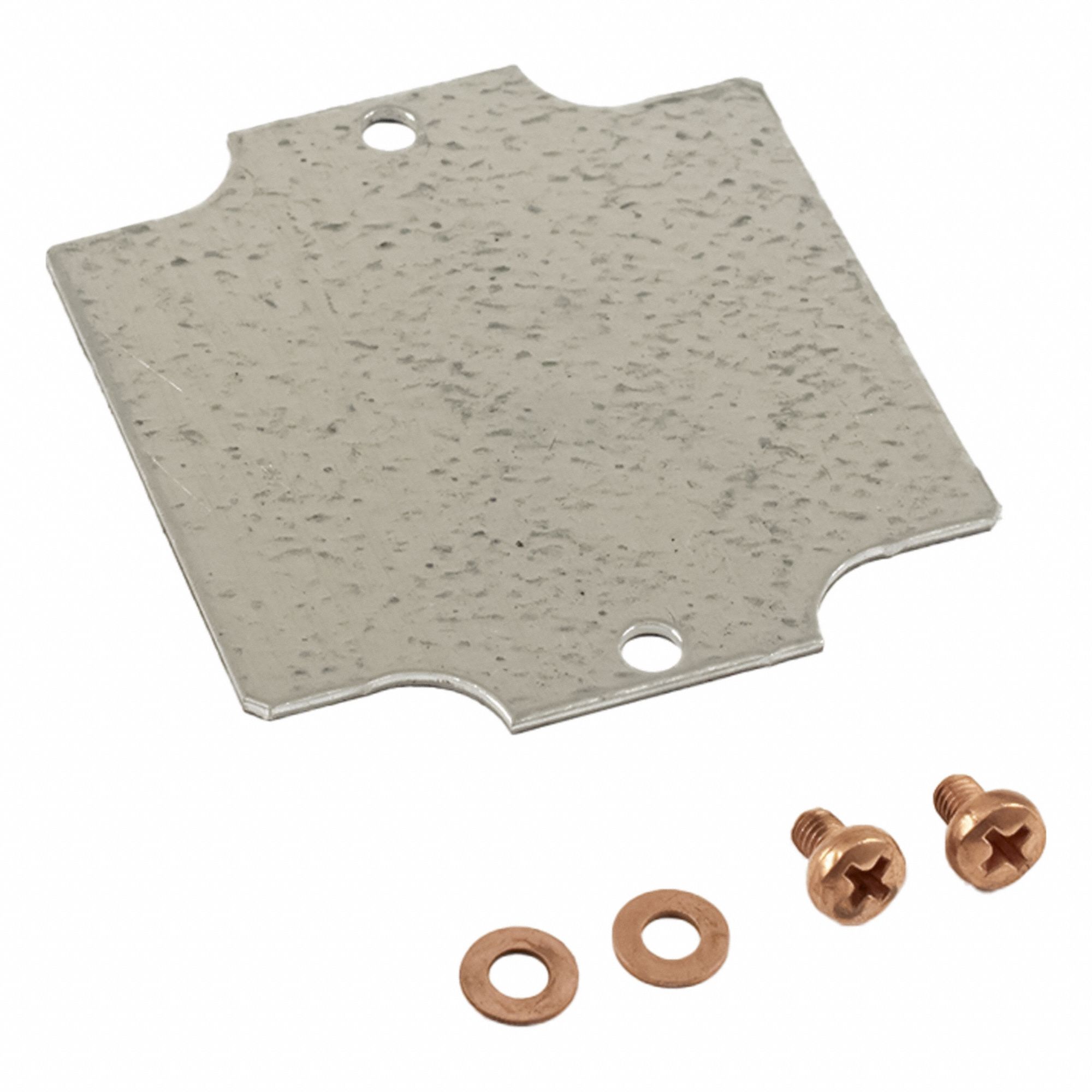 Inner Panel: Back Panel Panel, 2.68 in Overall Ht, 2.48 in Overall Wd, Steel, Galvanized