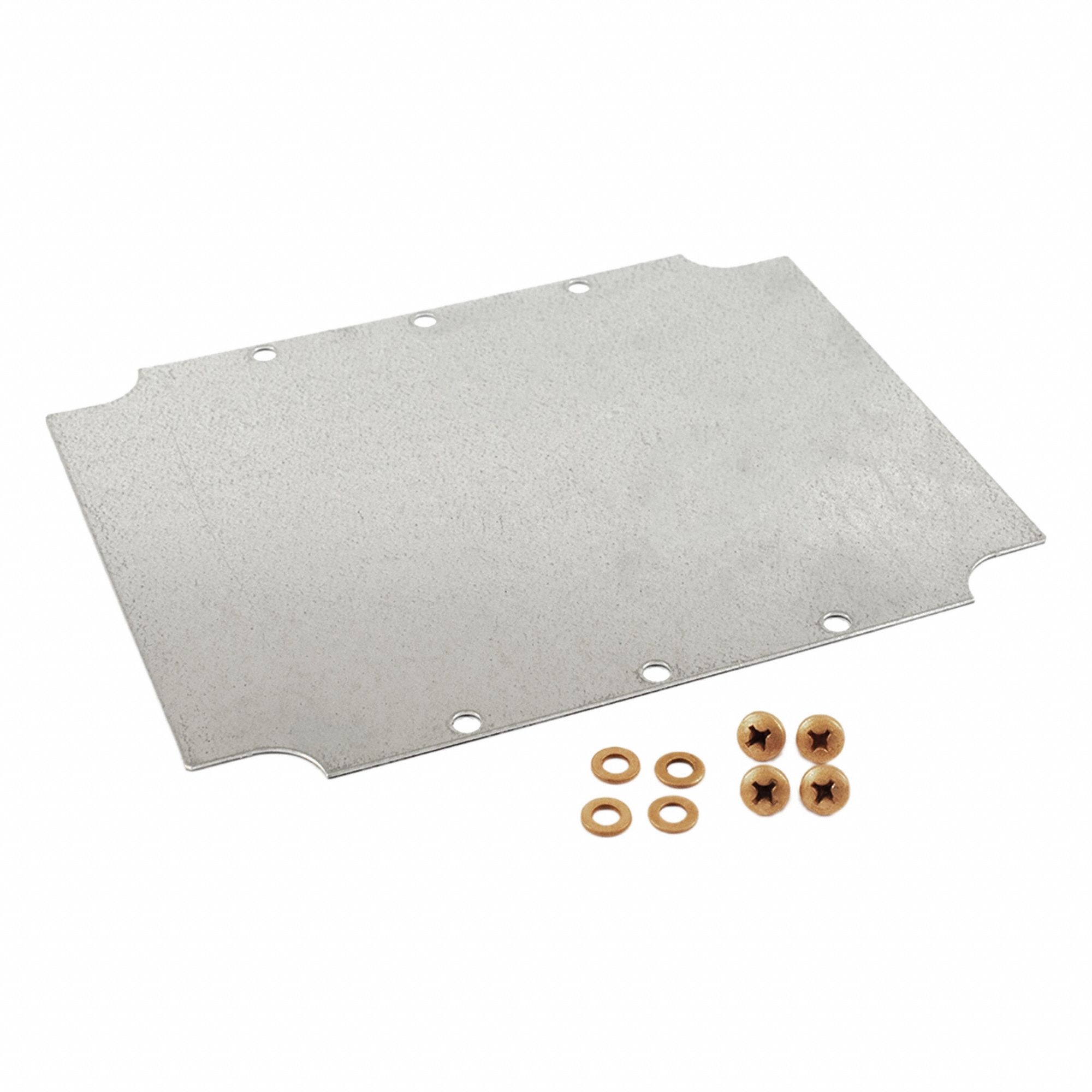 Inner Panel: Back Panel Panel, 9.21 in Overall Ht, 7.24 in Overall Wd, Steel, Galvanized