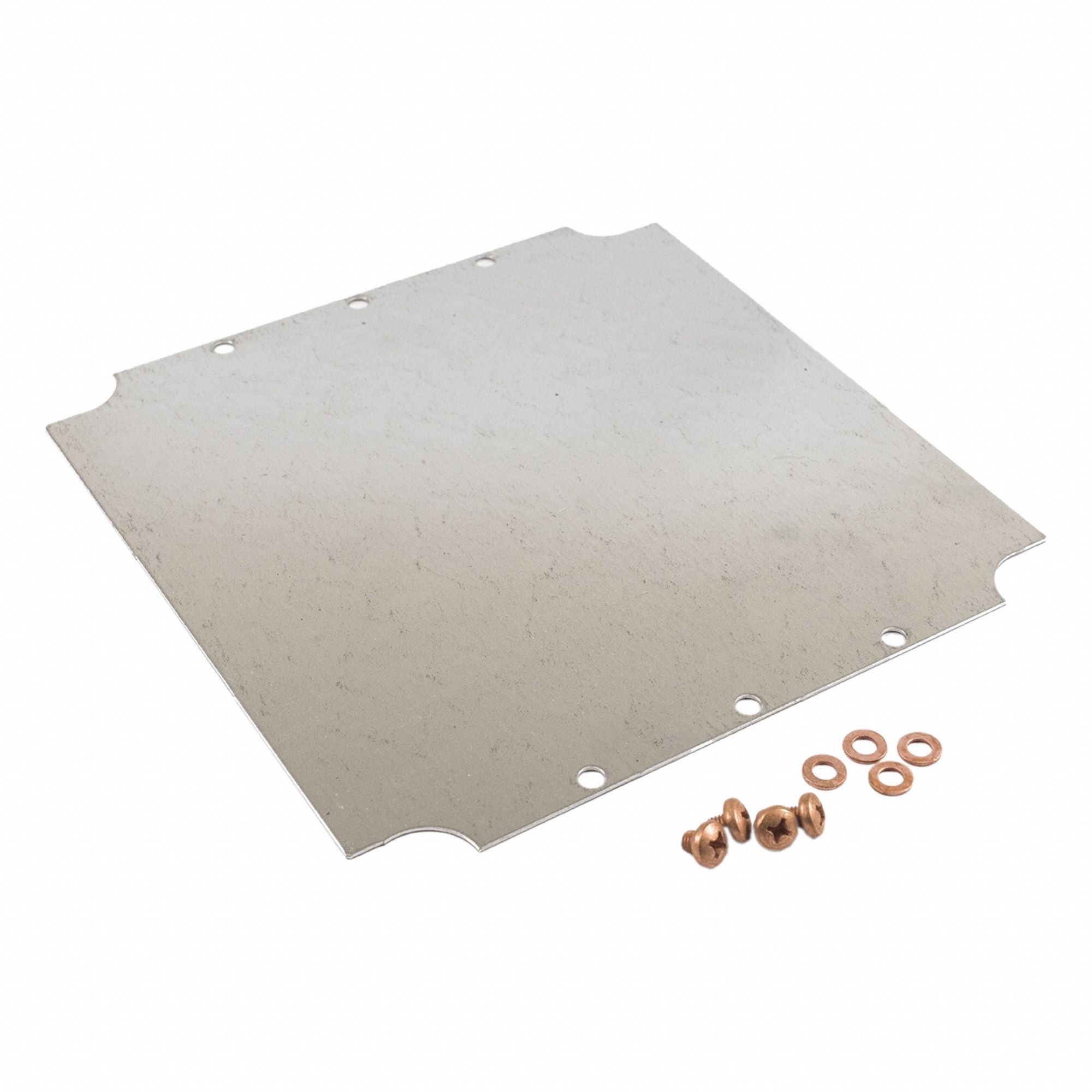 Inner Panel: Back Panel Panel, 9.37 in Overall Ht, 9.13 in Overall Wd, Steel, Galvanized