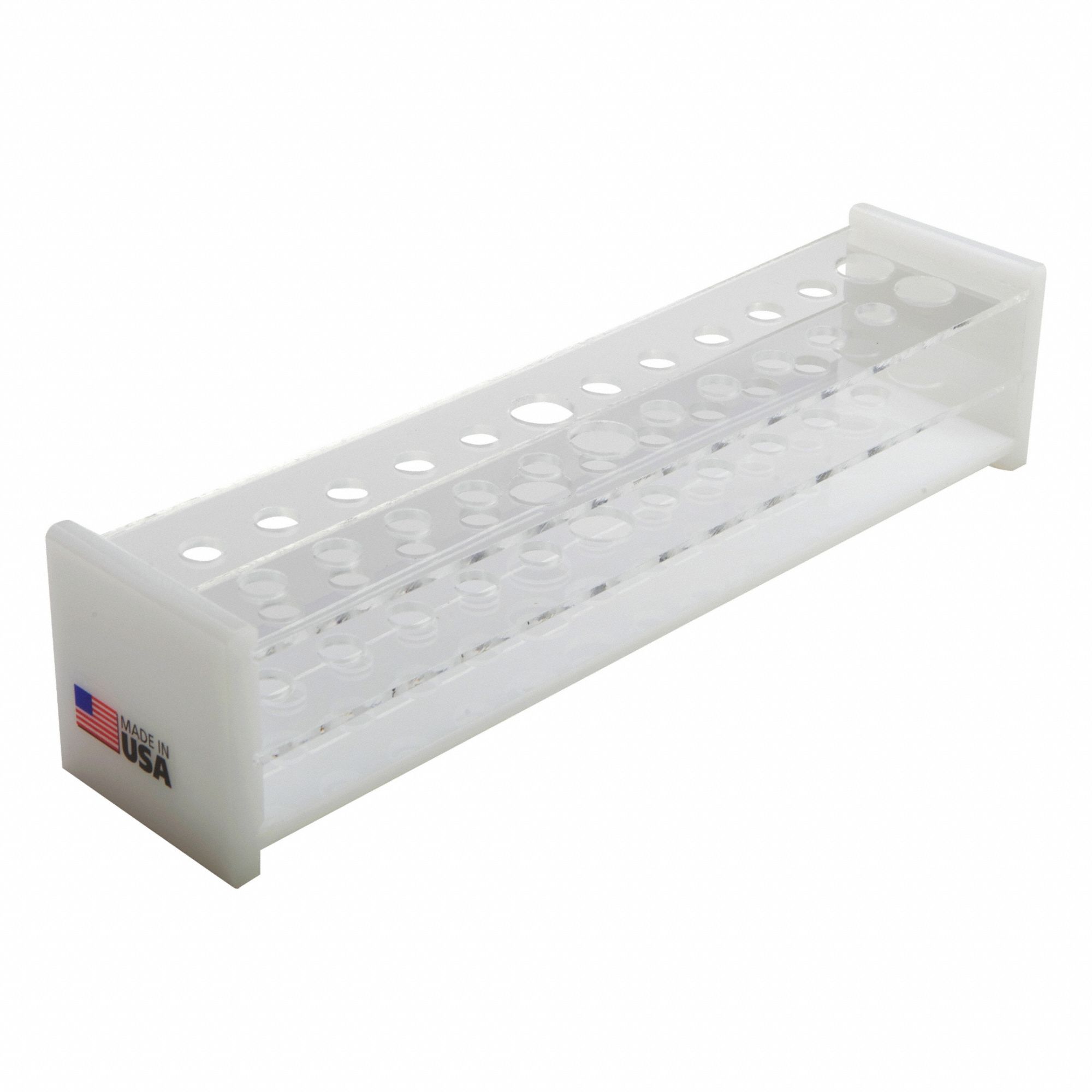 24 TUBE HLDR BLOOD BANK CL WH 2.5