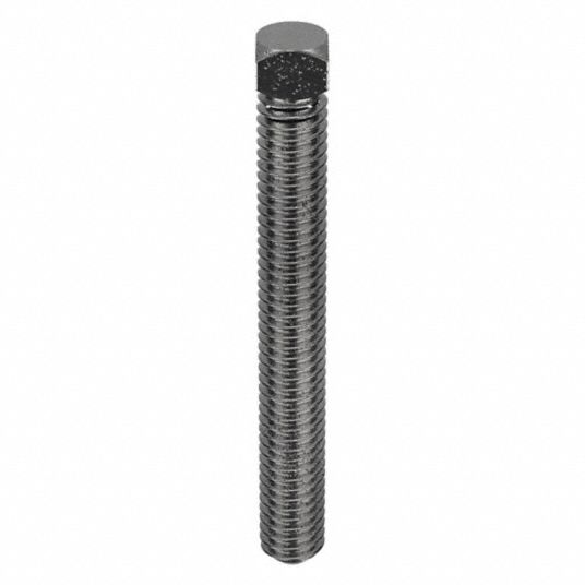 5/16"18 Thread Size, 2 1/2 in Overall Lg, Socket Set Screw 159J72