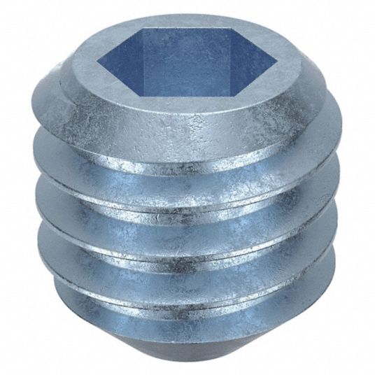 M4x0.7 Thread Size, 4 mm Overall Lg, Socket Set Screw - 159M81|L07850 ...