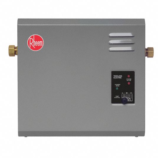 RHEEM 240V Undersink Electric Tankless Water Heater, 18,000 Watts, 75