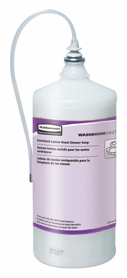 Hand Soap: Series One Shot, 1, 600 mL, Lotion, Perfumed, Blue, 4 PK