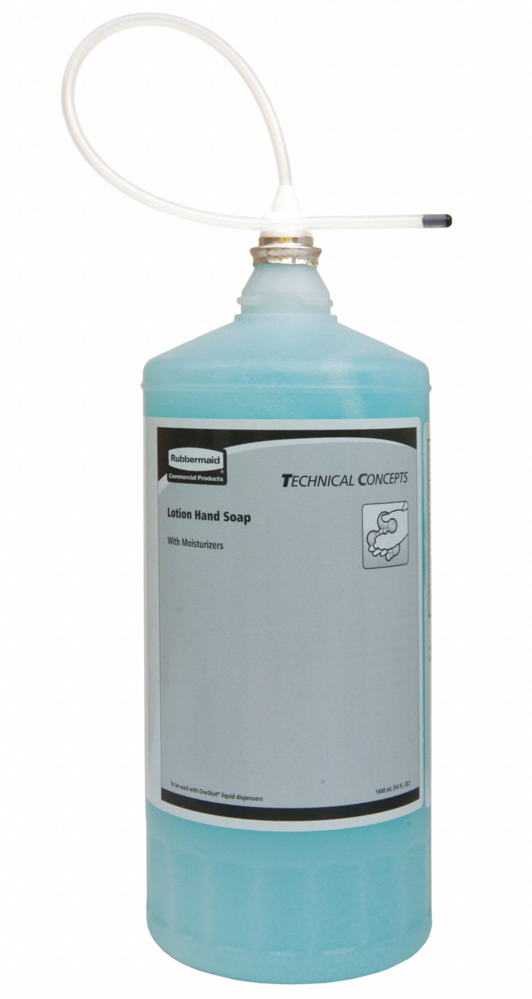 Hand Soap: Series One Shot, 800 mL, Lotion, Perfumed, Blue, 4 PK