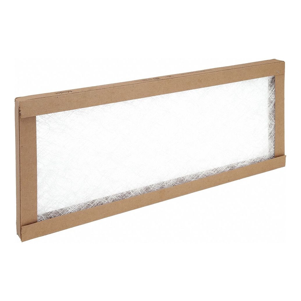 8x16x1 Nominal Filter Size, Fiberglass, NonPleated Air Filter 5W499