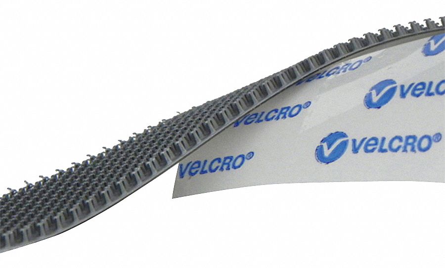 VELCRO BRAND, Rubber Adhesive, 15 ft, Reclosable Fastener - 5JLD8