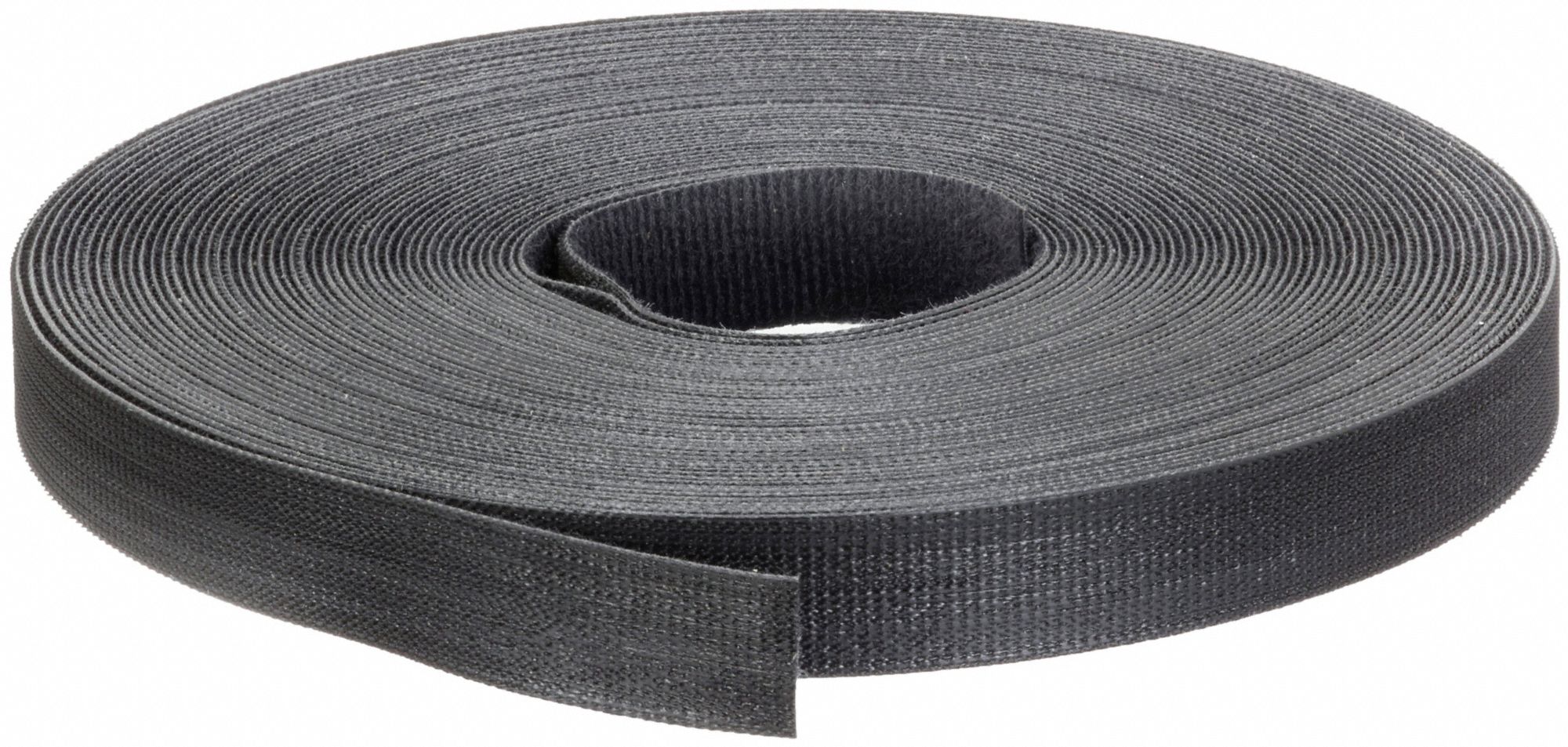 VELCRO BRAND, 37.5 ft Lg, 0.5 in Wd, Hook-and-Loop Cable Tie Roll -  15A799