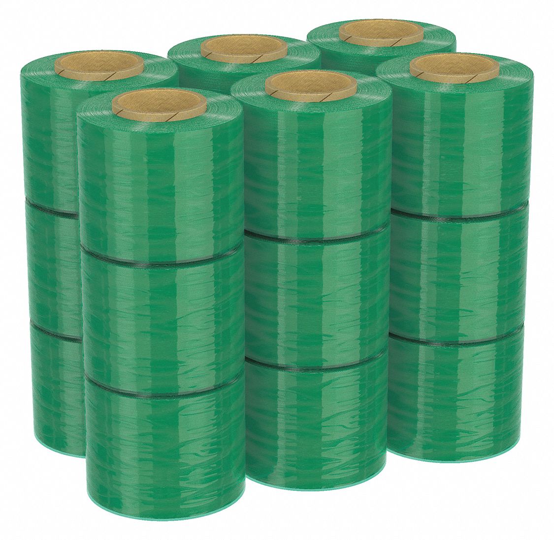 GOODWRAPPERS, 120 ga Gauge, 3 in Overall Wd, Stretch Wrap 15A860