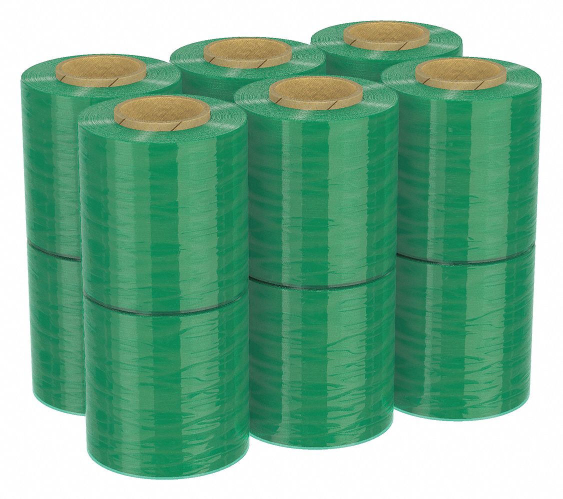 GOODWRAPPERS, 120 ga Gauge, 4 in Overall Wd, Stretch Wrap 15A866