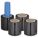 STRETCH WRAP, 80 GA, 5 IN OVERALL W, 1,000 FT OVERALL L, BLACK, 4 PK