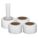 STRETCH WRAP, 80 GA, 5 IN OVERALL W, 1,000 FT OVERALL L, WHITE, 4 PK