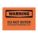 SIGN WARNING 7X10