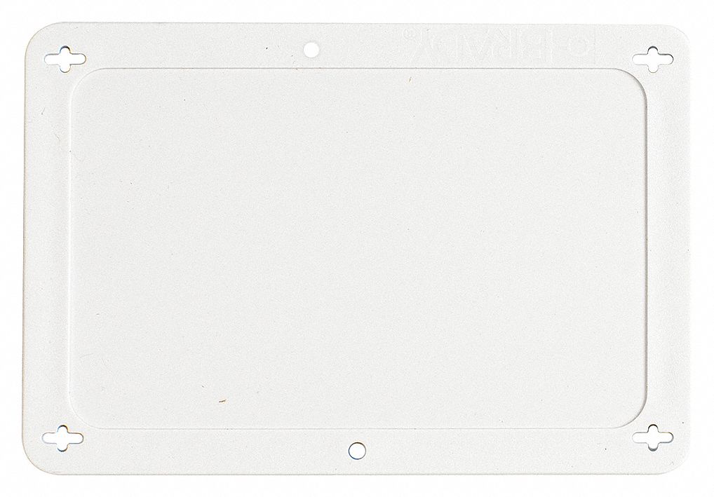 TAG PLASTIC WHITE 3.2 IN H 2 X 4.7 IN W