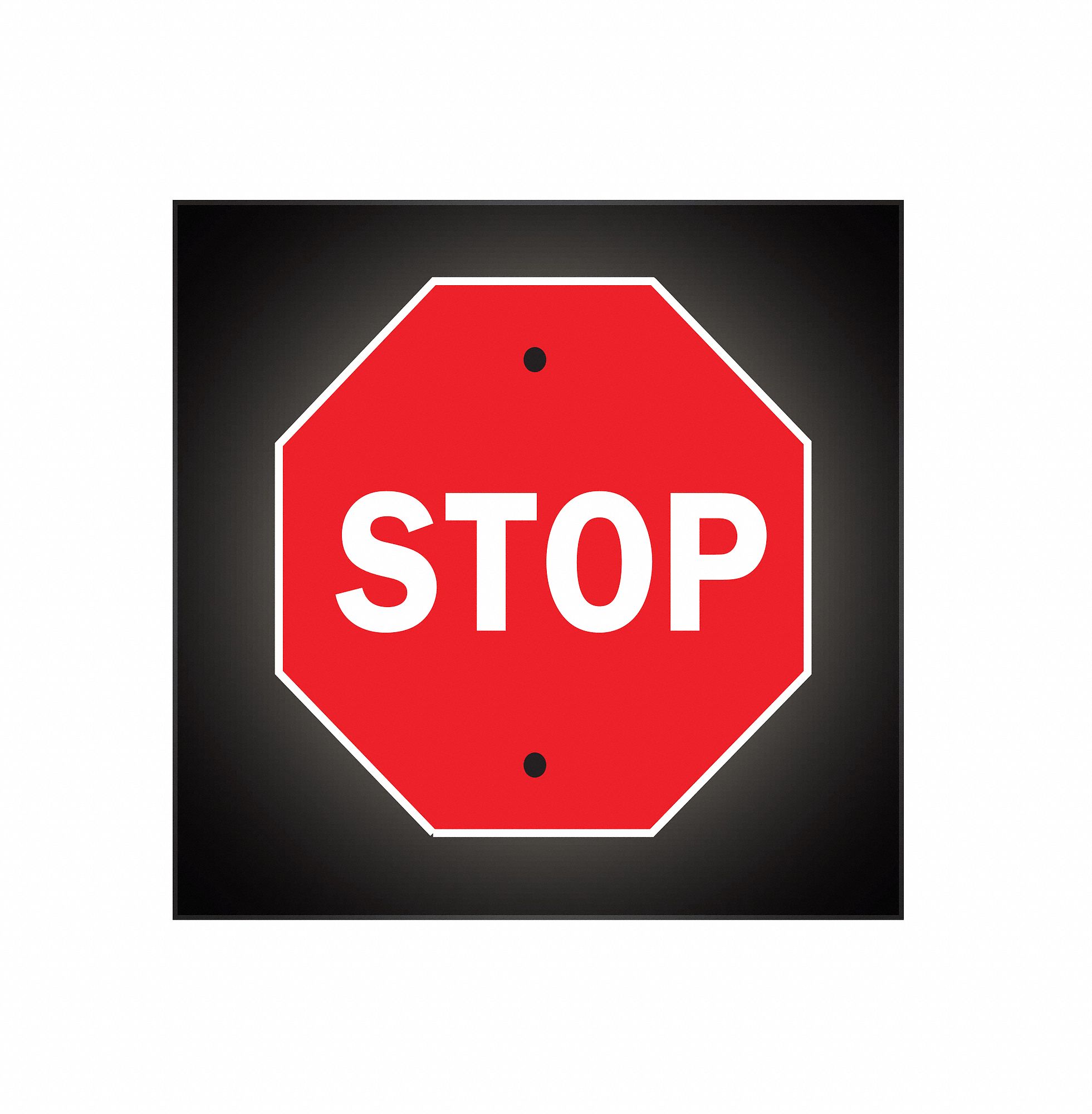 BRADY SIGN 24 STOP HI INTENSITY - 24267 - BDY95044 | 95044 - Grainger ...