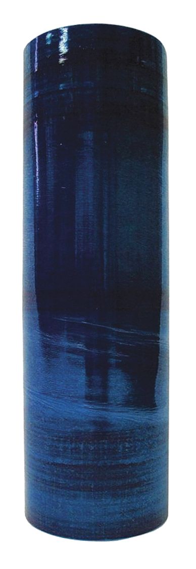 STRETCH WRAP, 80 GA, 18 IN OVERALL W, 1,500 FT OVERALL L, BLUE