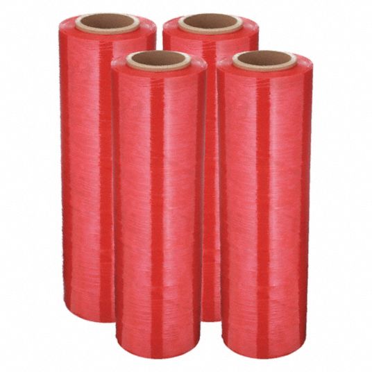 80 ga Gauge, 18 in Overall Wd, Stretch Wrap 15C00715C007 Grainger