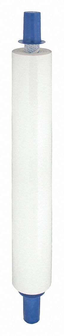 TOP SHEETING, 60 IN SHEET L, 60 IN SHEET W, 1.25 MIL THICK, 1 IN DIA CORE SIZE, CLEAR