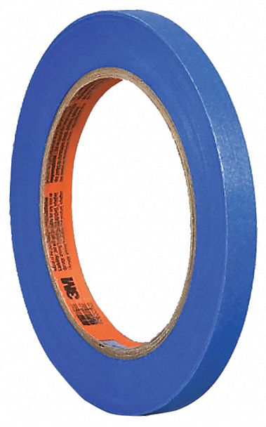 3M Painter's Tape: 1/2 in x 60 yd, 3.8 mil Thick, Acrylic Adhesive ...