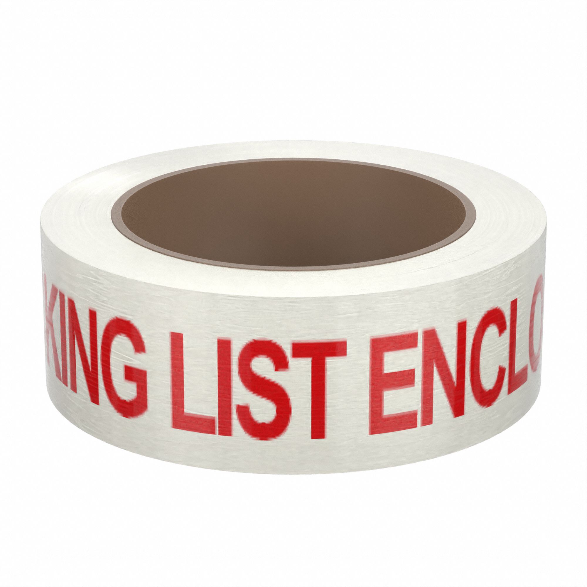 PACKAGING TAPE WITH MESSAGE, 1.9 MIL THICK, 2 IN X 55 YD, 50.8 MM X 50.29 M, WHITE