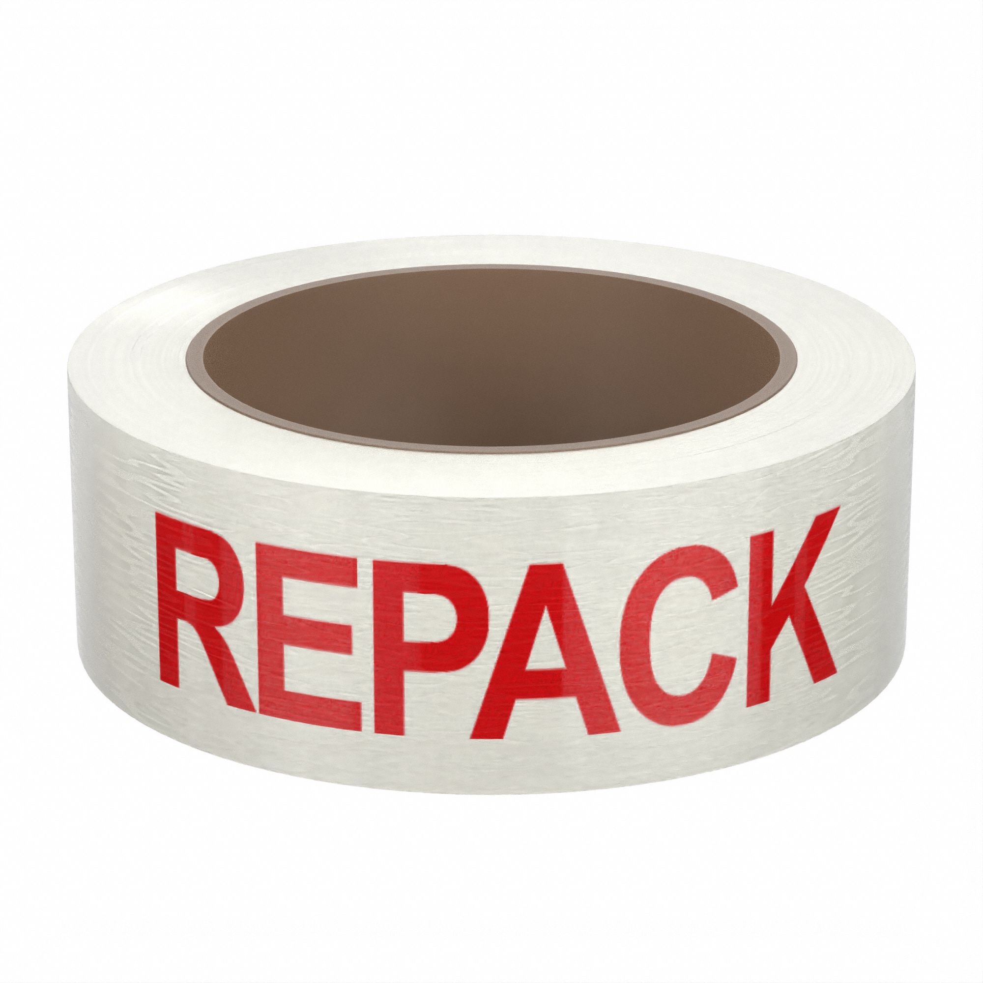 Packing Tape: 2 in Imperial Tape Wd, 55 yd Imperial Tape Lg, 1.9 mil Tape Thick, Repack