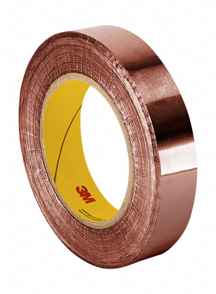 Copper Foil Shielding Tape w/ Conductive Adhesive 2 x 18' roll