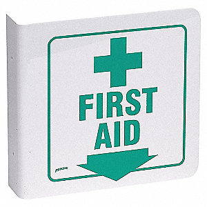 SIGN L STYLE FIRST AID 8X8
