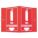 SIGN V STYLE FIRE EXTINGUISHER 6X9